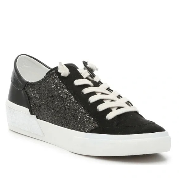 Dolce Vita Shoes - Women’s DOLCE VITA Zole black glitter sneakers- Size 7.5